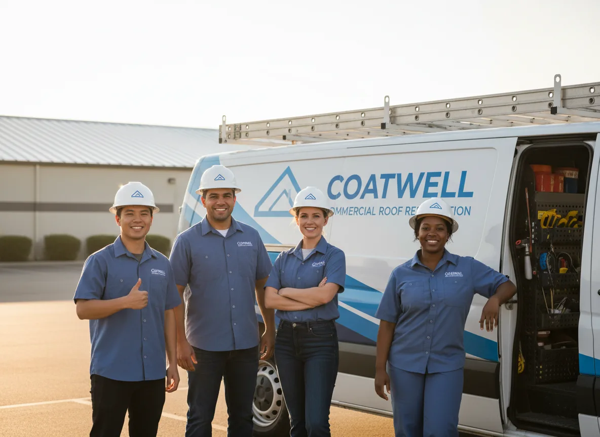 Commercial roof coating company in Mcbee, SC